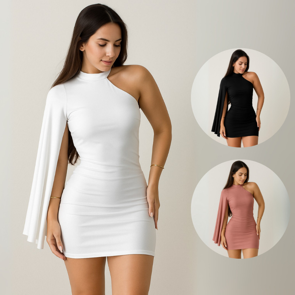 Vestido Feminino Nula Manga Moda Gringa Paty Show Suplex Premium Vestido de Festa – Vale a pena? Analise 2026