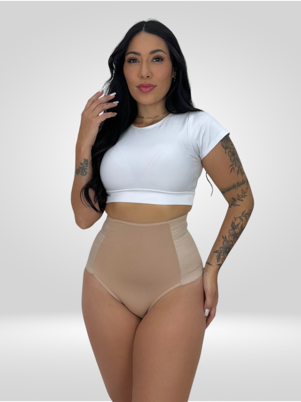 KIT 5 Cinta Modeladora Calcinha SUPLEX Cós Alto HOT PANT Feminina Plus Size Forro100% Algodão kit 5 ou 3 Pós parto – Vale a pena? Analise 2026